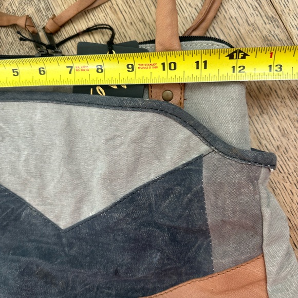 Mona-B NWT Denim Shoulder Bag Purse - Picture 12 of 16